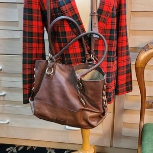 Cole Haan Large Leather Crossbody